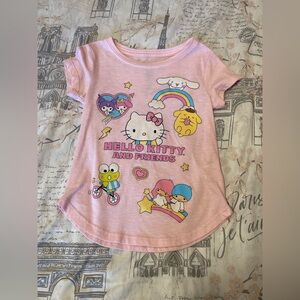 Hello Kitty and Friends by Sanrio Pink Tee size XS